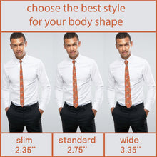 Terracotta Men's Wedding Ties