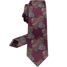 Wine Red Men's Wedding Ties