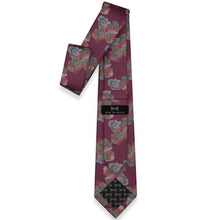 Wine Red Men's Wedding Ties