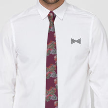 Wine Red Men's Wedding Ties