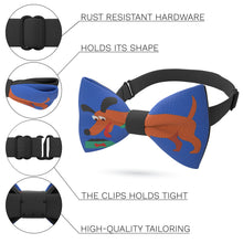 Blue Dachshund Bow Tie - Bow Tie House