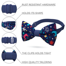 Bright Stars & Moon Bow Tie - Bow Tie House