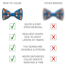 Blue Fox Bow Tie - Bow Tie House