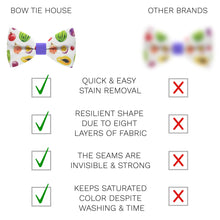 Vegan Pattern Bow Tie - Bow Tie House