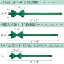 Green Birds Bow Tie - Bow Tie House