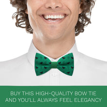 Green Birds Bow Tie - Bow Tie House