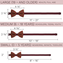 Red Plaid Bow Tie - Bow Tie House