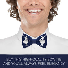 Ballerina Blue Bow Tie - Bow Tie House