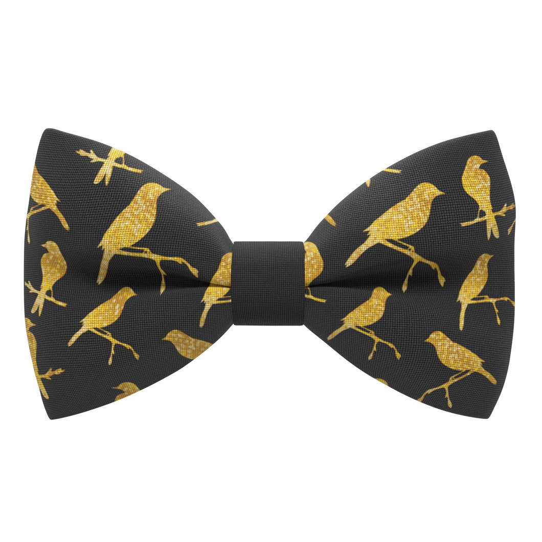 Yellow Birds Bow Tie - Bow Tie House