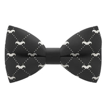 Black Moustache Bow Tie - Bow Tie House