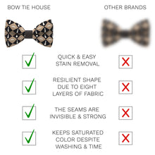 Brown Neckties Bow Tie - Bow Tie House