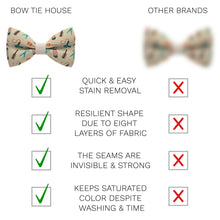 Barber Shop Beige Bow Tie - Bow Tie House