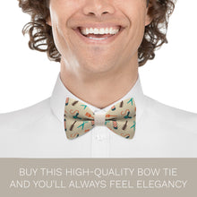 Barber Shop Beige Bow Tie - Bow Tie House