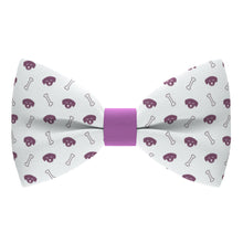 Purple Dog Bones Bow Tie - Bow Tie House