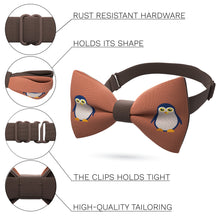 Brown Penguin Bow Tie - Bow Tie House