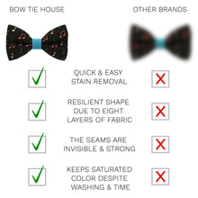 Musical Notes Bright Bow Tie - Bow Tie House