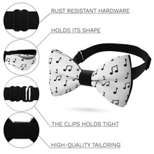 Musical Notes Bow Tie - Bow Tie House