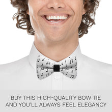 Musical Notes Bow Tie - Bow Tie House