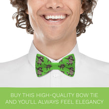 Green Raccoon Bow Tie - Bow Tie House