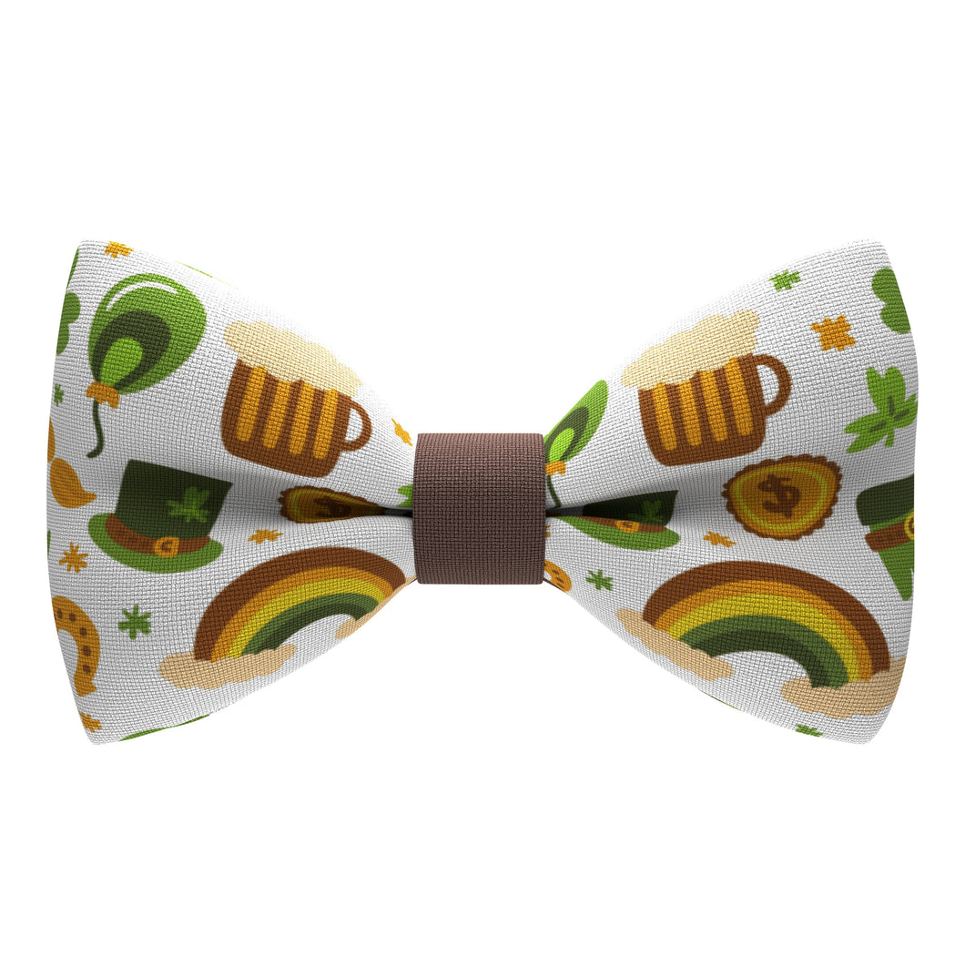 Saint Patrick Beige Bow Tie - Bow Tie House