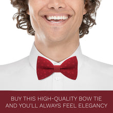 Red Hearts Bow Tie - Bow Tie House