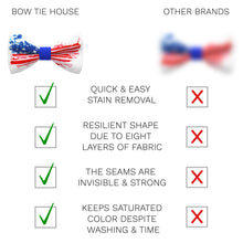 US Flag Bow Tie - Bow Tie House