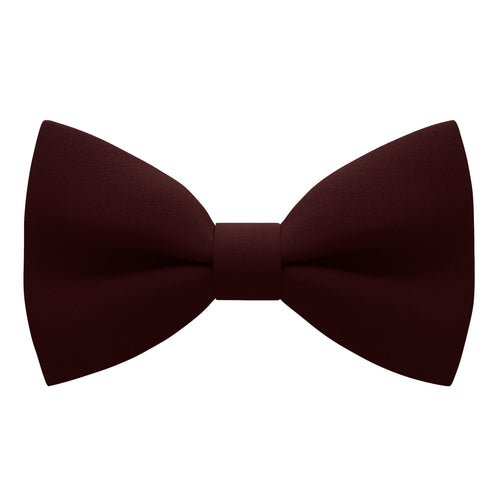 Crape Burgundy Bow Tie - Bow Tie House