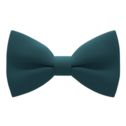 Crape Dark Green Bow Tie - Bow Tie House