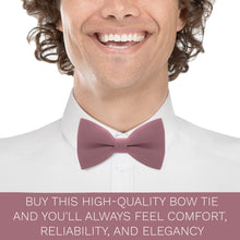 Crape Desert Rose Bow Tie - Bow Tie House