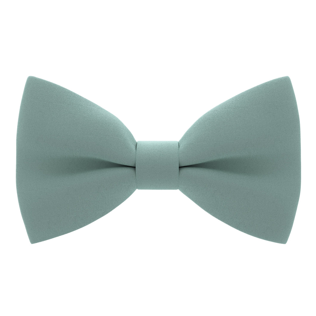 Crape Sage Green Bow Tie - Bow Tie House