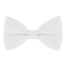 Crape White Bow Tie - Bow Tie House