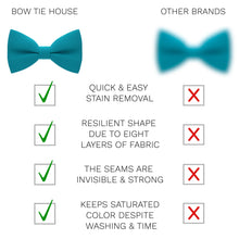 Avalon Teal Bow Tie - Bow Tie House