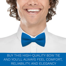 Azure Blue Bow Tie - Bow Tie House