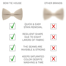 Beige Bow Tie - Bow Tie House