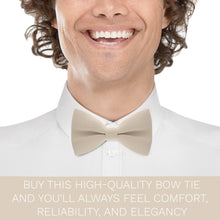 Beige Bow Tie - Bow Tie House