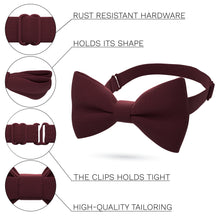 Burgundy Bow Tie - Bow Tie House