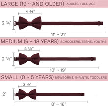 Burgundy Bow Tie - Bow Tie House