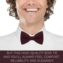 Burgundy Bow Tie - Bow Tie House