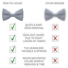 Cloud Grey Bow Tie - Bow Tie House