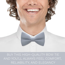 Cloud Grey Bow Tie - Bow Tie House