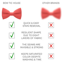 Coral Bow Tie - Bow Tie House