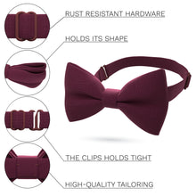 Dark Red Bow Tie - Bow Tie House