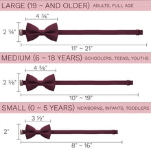 Dark Red Bow Tie - Bow Tie House