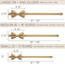 Deep Beige Bow Tie - Bow Tie House