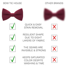 Deep Red Bow Tie - Bow Tie House