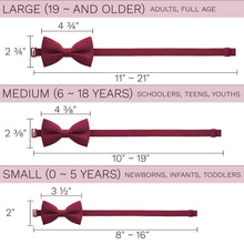 Deep Red Bow Tie - Bow Tie House