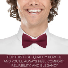 Deep Red Bow Tie - Bow Tie House