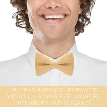 Eggnog Beige Bow Tie - Bow Tie House