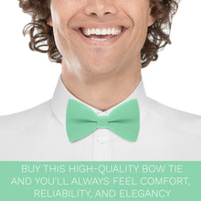 Green Mint Bow tie - Bow Tie House