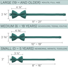 Green Teal Bow Tie - Bow Tie House